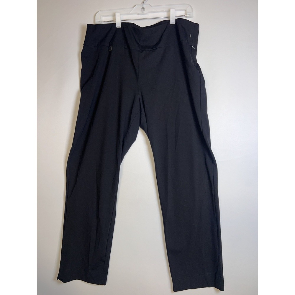 Women's Size 16 slim-sation by Multiples Pants Capri Black